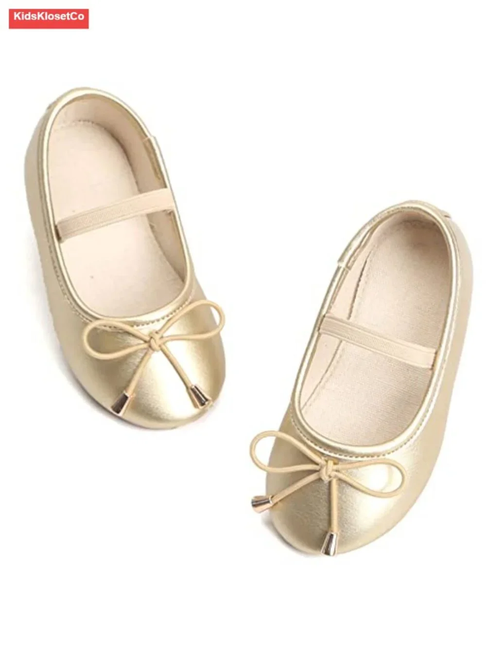 Toddler Ballet Mary Jane Flats with Cushioned Insole and Non-Slip Rubber Outsole